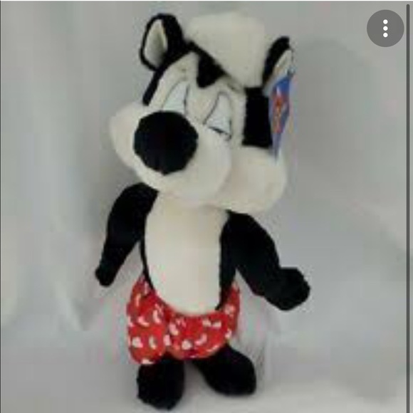 Warner Bros. Other - Pepe Le Pew Looney Tunes Valentine Plush
